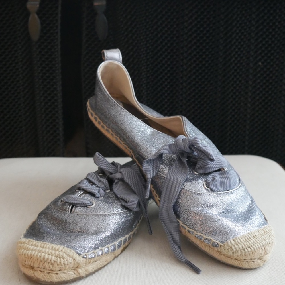SHINY COACH SHOES WORN ONCE